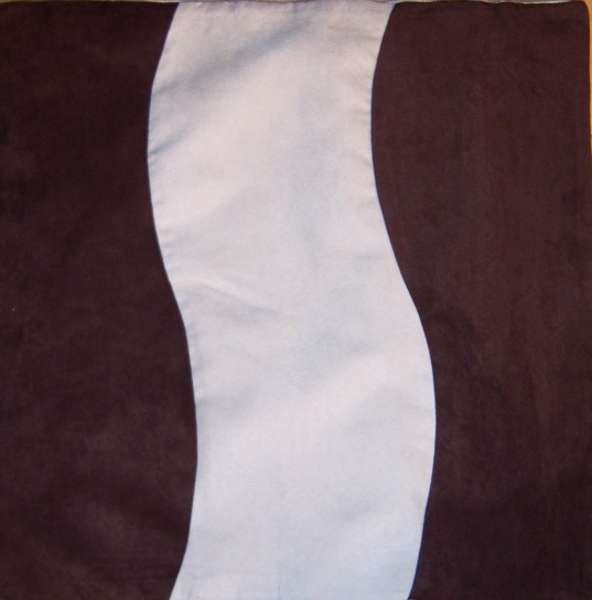 The Home Furnishings Company Brown and Cream Suedettte Cushion Cover 43x43 cms only £8.99 each