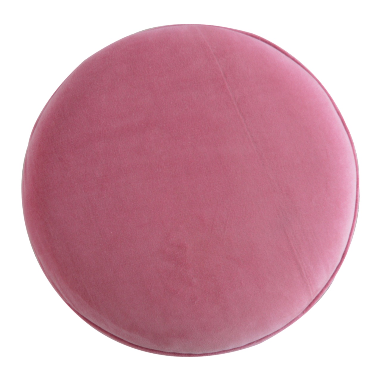 The Home Furnishings Company Pink Velvet Foot Rest Stool 