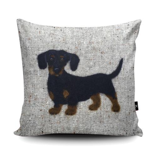 The Home Furnishings Company Dachshund Floor Cushion Giant Size: 3 Feet x 3 Feet - plus scatter cushions