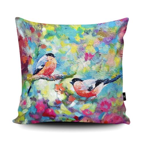 The Home Furnishings Company Bullfinches Floor Cushion Giant Size: 3 feet square - plus scatter cushions 