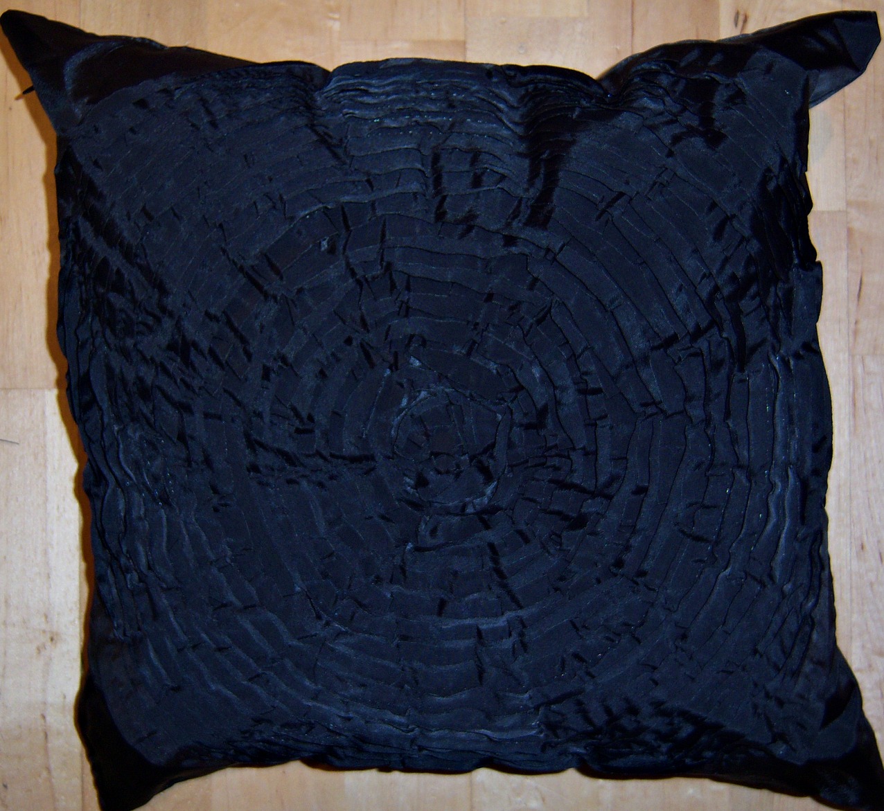 The Home Furnishings Company Black SwirlsTafffeta Style Cushon 43x43 cms only £9.99  each